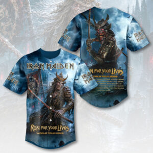 Iron Maiden 2026 World Tour Baseball Jersey - HOATT19710