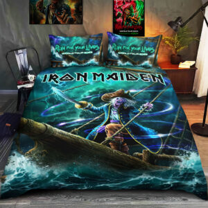 Iron Maiden 2026 World Tour 3-Piece Duvet Bedding Set - HOATT19674