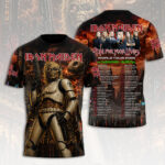 Iron Maiden 2026 World Tour 3D Apparel – HOATT19141