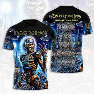Iron Maiden 2026 World Tour 3D Apparel - HOATT19148