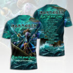 Iron Maiden 2026 World Tour 3D Apparel – HOATT19177