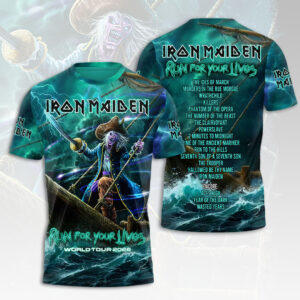 Iron Maiden 2026 World Tour 3D Apparel - HOATT19177