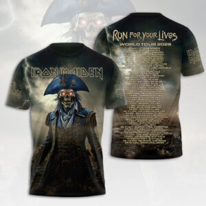 Iron Maiden 2026 World Tour 3D Apparel - HOATT19179