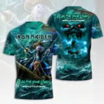 Iron Maiden 2026 World Tour 3D Apparel – HOATT19181