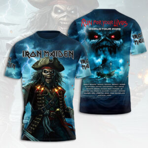 Iron Maiden 2026 World Tour 3D Apparel - HOATT19184