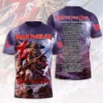 Iron Maiden 2026 World Tour 3D Apparel – HOATT19271