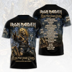 Iron Maiden 2026 World Tour 3D Apparel - HOATT19274