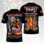 Iron Maiden 2026 World Tour 3D Apparel – HOATT19276