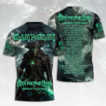 Iron Maiden 2026 World Tour 3D Apparel – HOATT19277