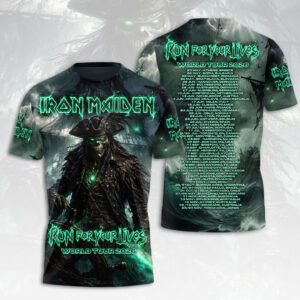 Iron Maiden 2026 World Tour 3D Apparel - HOATT19277