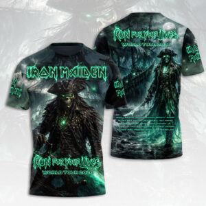 Iron Maiden 2026 World Tour 3D Apparel - HOATT19278