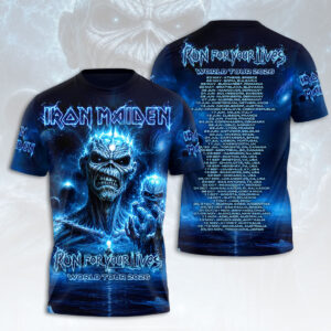 Iron Maiden 2026 World Tour 3D Apparel - HOATT19291