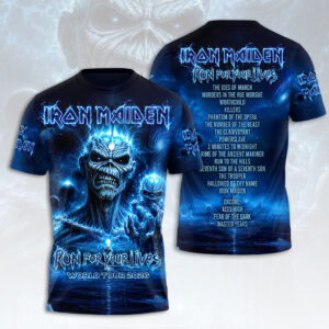 Iron Maiden 2026 World Tour 3D Apparel - HOATT19292