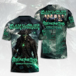 Iron Maiden 2026 World Tour 3D Apparel - HOATT19297