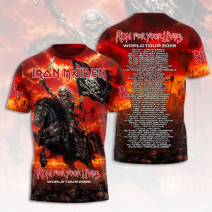 Iron Maiden 2026 World Tour 3D Apparel - HOATT19332