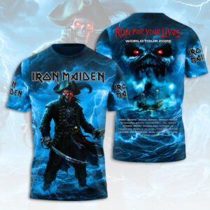 Iron Maiden 2026 World Tour 3D Apparel - HOATT19359