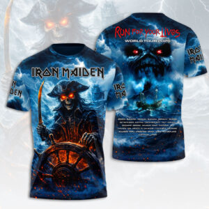 Iron Maiden 2026 World Tour 3D Apparel - HOATT19360