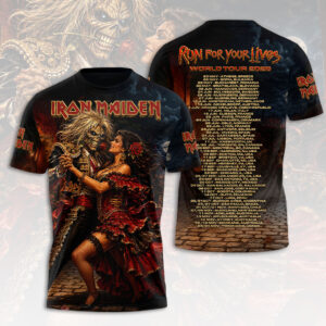 Iron Maiden 2026 World Tour 3D Apparel - HOATT19361