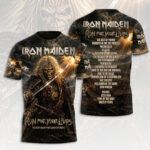Iron Maiden 2026 World Tour 3D Apparel – HOATT19362
