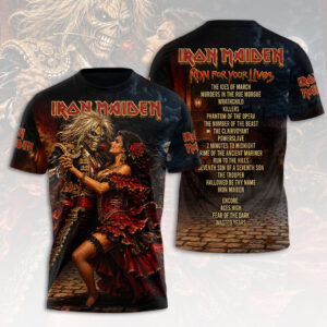 Iron Maiden 2026 World Tour 3D Apparel - HOATT19375