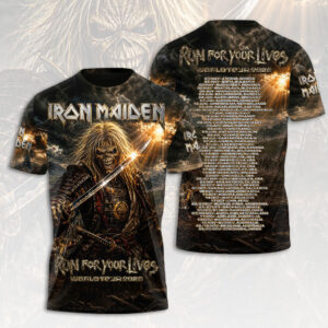 Iron Maiden 2026 World Tour 3D Apparel - HOATT19376