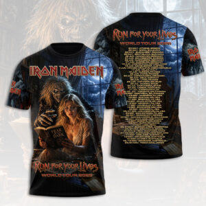 Iron Maiden 2026 World Tour 3D Apparel - HOATT19451