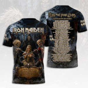 Iron Maiden 2026 World Tour 3D Apparel - HOATT19452