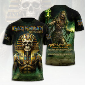 Iron Maiden 2026 World Tour 3D Apparel - HOATT19493