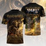 Iron Maiden 2026 World Tour 3D Apparel – HOATT19555