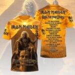 Iron Maiden 2026 World Tour 3D Apparel – HOATT19561