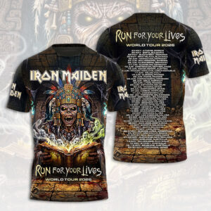 Iron Maiden 2026 World Tour 3D Apparel - HOATT19750