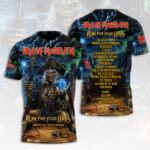 Iron Maiden 2026 World Tour 3D Apparel – HOATT19822