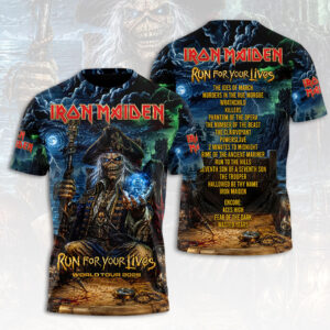 Iron Maiden 2026 World Tour 3D Apparel - HOATT19822