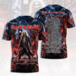 Iron Maiden 2026 World Tour 3D Apparel – HOATT19826