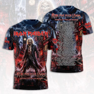 Iron Maiden 2026 World Tour 3D Apparel - HOATT19826