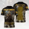 Iron Maiden 2026 World Tour 3D Apparel - HOATT19867