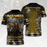 Iron Maiden 2026 World Tour 3D Apparel – HOATT19867