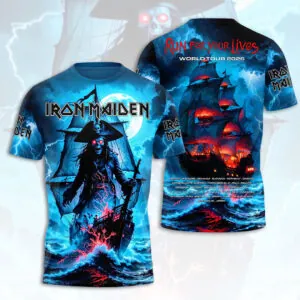 Iron Maiden 2026 World Tour 3D Apparel - HOATT19955