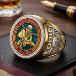 Iron Maiden 3D Engraved Ring – TMTHU7197