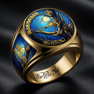 Iron Maiden 3D Engraved Ring - HOATT19342