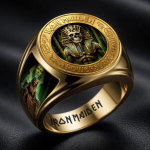 Iron Maiden 3D Engraved Ring - HOATT19521