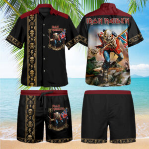 Iron Maiden 3D Hawaiian Apparel - TMTHU7312