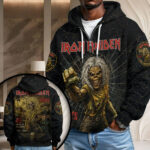 Iron Maiden 3D Unisex Waffle Hoodie – TMTHU7744