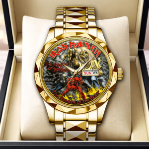 Iron Maiden Alloy Luxury Quartz Watch - HOATT19957