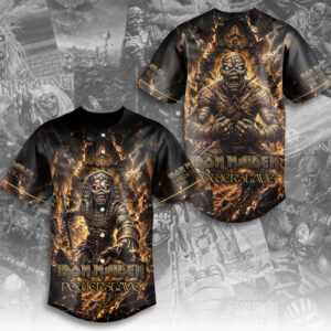 Iron Maiden Baseball Jersey - TMTHU7573