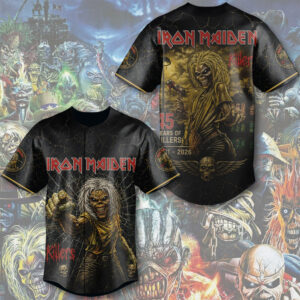Iron Maiden Baseball Jersey - TMTHU7843