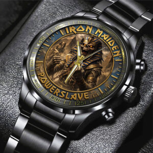 Iron Maiden Black Stainless Steel Watch - TMTHU7574