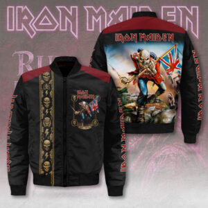 Iron Maiden 3D Bomber Jacket - TMTHU7280