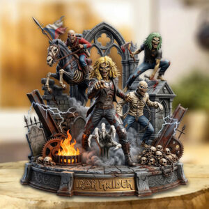 Iron Maiden Custom Shape Acrylic Plaque - TMTHU7908