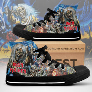 Iron Maiden High Top Canvas Shoes - TMTHU7746